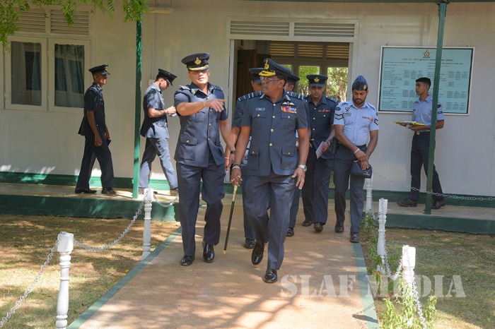 Annual AOC's Inspection at SLAF Regiment Training School Vanni