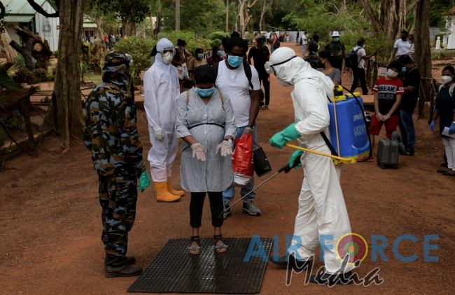 Civilians who complete Quarantine Leave for Homes from Vanni