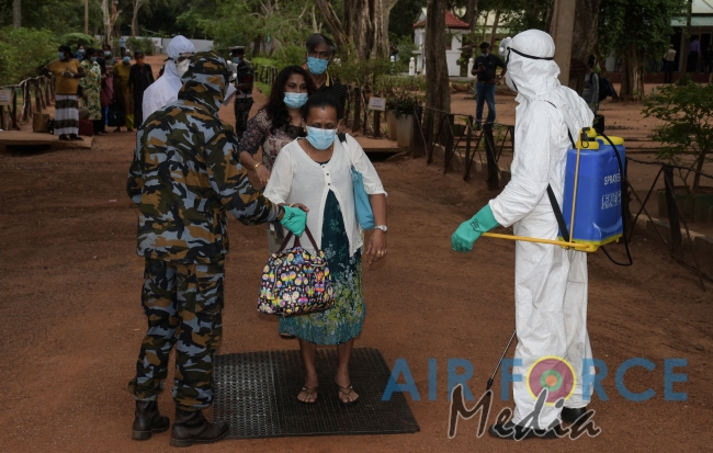 Civilians who complete Quarantine Leave for Homes from Vanni