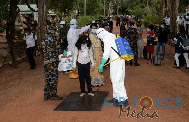 Civilians who complete Quarantine Leave for Homes from Vanni