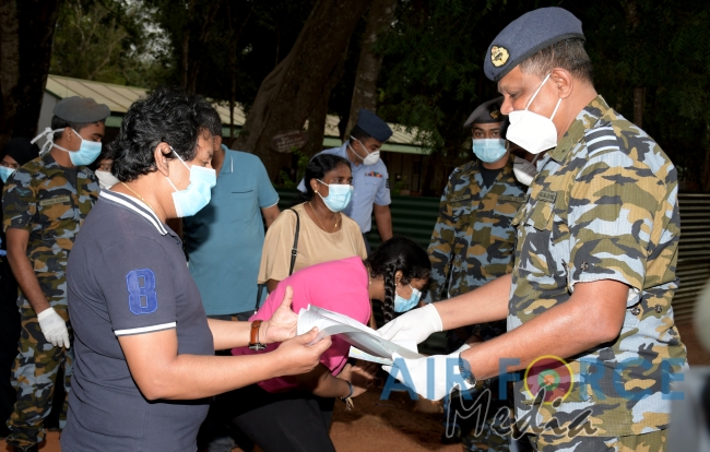 Civilians who complete Quarantine Leave for Homes from Vanni