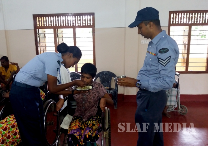 Seva Vanitha Unit RTS Vanni Donates Ration Packs at Pampemadu Orphanage