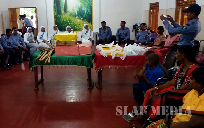 Seva Vanitha Unit RTS Vanni Donates Ration Packs at Pampemadu Orphanage