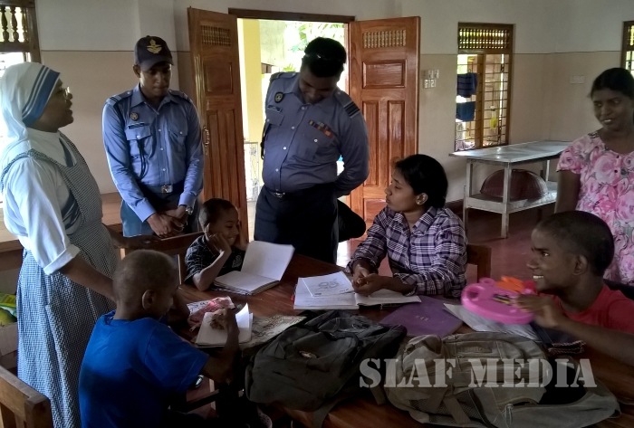 Seva Vanitha Unit RTS Vanni Donates Ration Packs at Pampemadu Orphanage