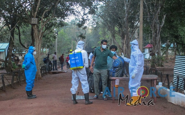 45 Civilians Who Completed Quarantine Leave for Homes From Vanni