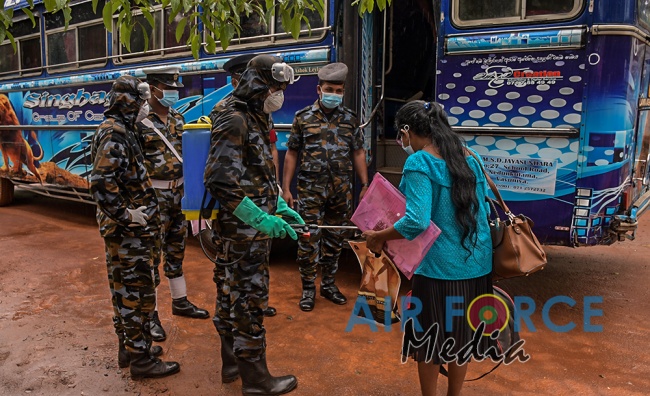 Civilians who Complete Quarantine Leave for Homes from Vanni