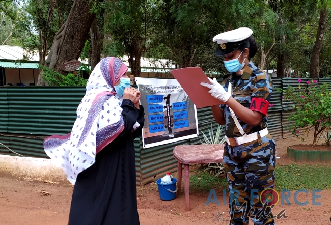 29 Civilians who Complete Quarantine Leave for Homes from Vanni