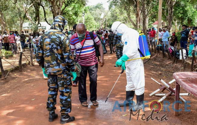 Civilians who complete Quarantine Leave for Homes from Vanni
