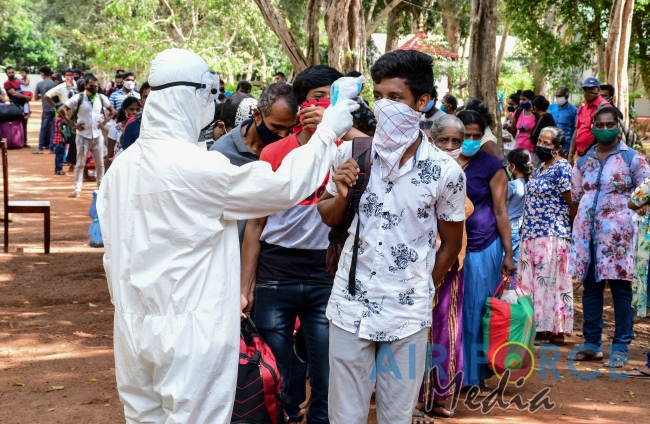 Civilians who complete Quarantine Leave for Homes from Vanni