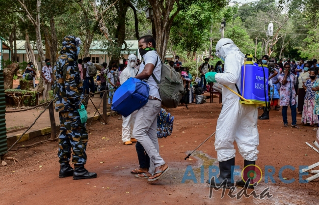 Civilians who complete Quarantine Leave for Homes from Vanni
