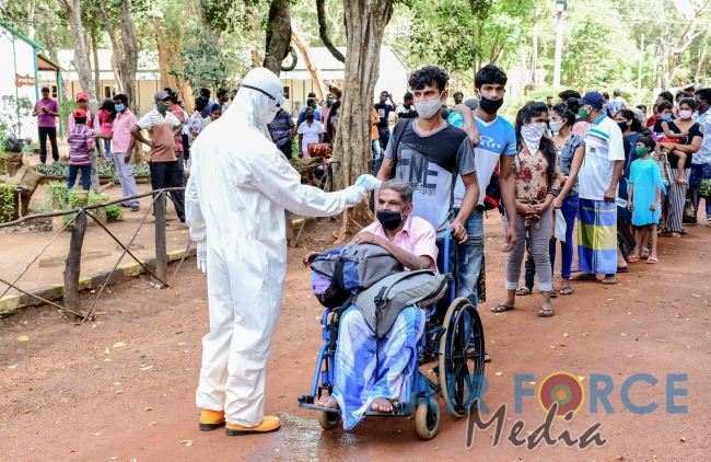 Civilians who complete Quarantine Leave for Homes from Vanni