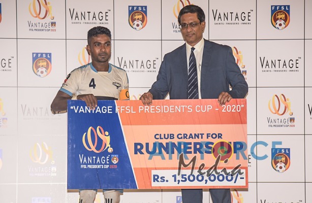 Air Force Blue Eagles Emerges as Runners-Up at the Vantage FFSL Presidents Cup Soccer Tournament 2020