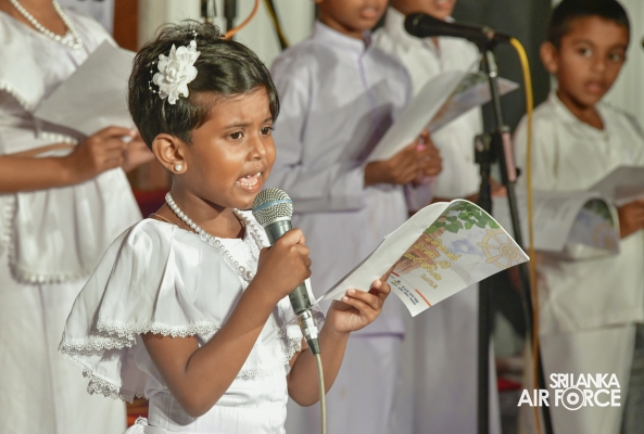 “VESAK BETHI GEE SARANIYA” ORGANIZED BY THE AIR FORCE SEVA VANITHA UNIT