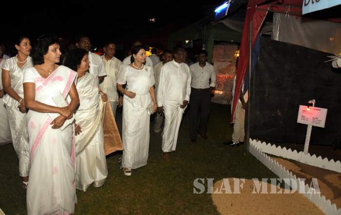SLAF Vesak Bathi Gee Saraniya 2018
