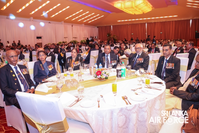 COMMANDER
ATTENDS THE 82ND ANNIVERSARY CELEBRATION OF THE SRI LANKA
EX-SERVICEMEN'S ASSOCIATION