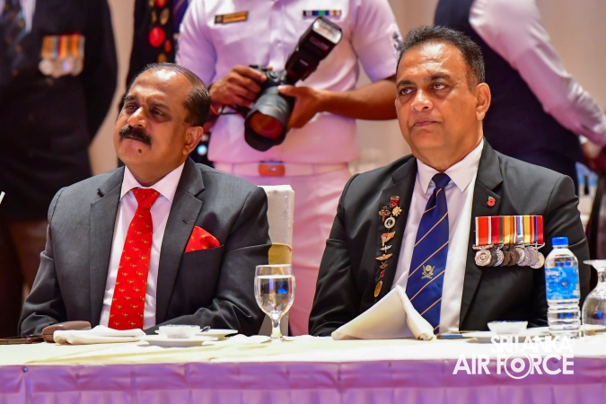 COMMANDER
ATTENDS THE 82ND ANNIVERSARY CELEBRATION OF THE SRI LANKA
EX-SERVICEMEN'S ASSOCIATION