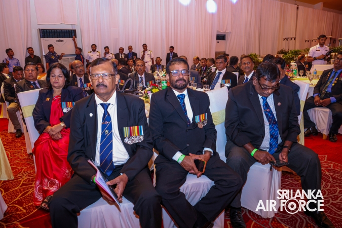 COMMANDER
ATTENDS THE 82ND ANNIVERSARY CELEBRATION OF THE SRI LANKA
EX-SERVICEMEN'S ASSOCIATION