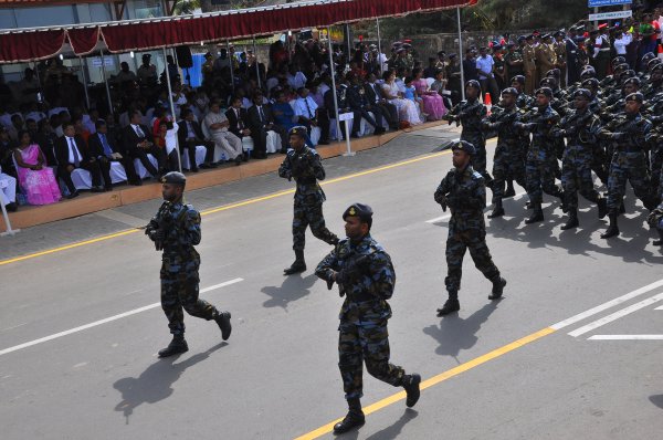 5th National
Victory Day Parade at Matara