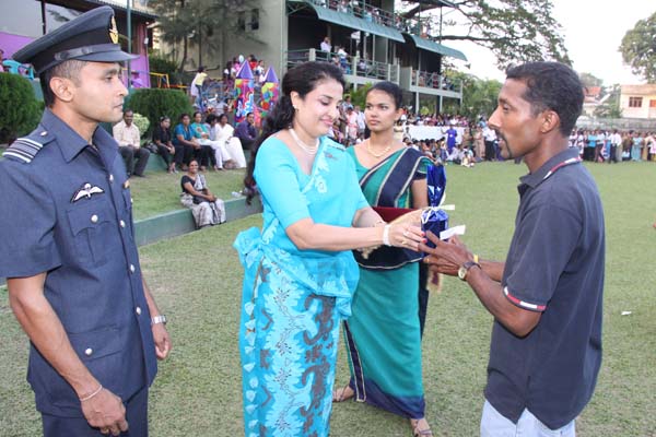 The Chief of Defence Staff Attends the ‘Vishaka Vidyalaya’ Sports Meet The Chief of Defence Staff Attends the ‘Vishaka Vidyalaya’ Sports Meet