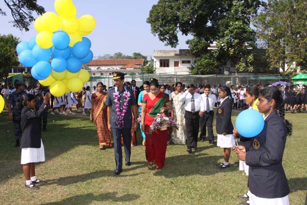 The Chief of Defence Staff Attends the ‘Vishaka Vidyalaya’ Sports Meet The Chief of Defence Staff Attends the ‘Vishaka Vidyalaya’ Sports Meet