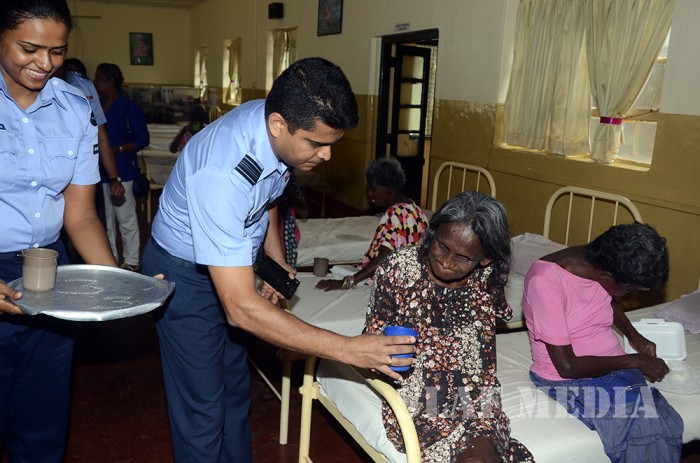Visit to Ward no. 3 of Mulleriyawa Hospital