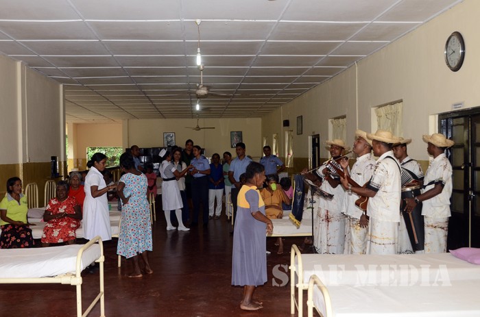 Visit to Ward no. 3 of Mulleriyawa Hospital