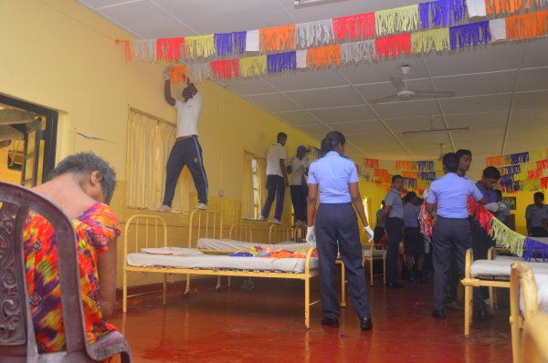 Visit to Ward No. 3 of Mulleriyawa Hospital