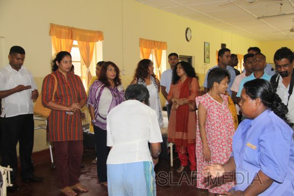 Visit to Mulleriyawa Hospital