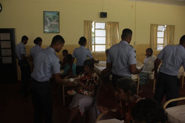 Visit to the Ward No 03 at Mulleriyawa Hospital