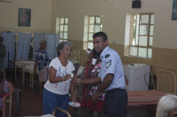 Visit to the Ward No 03 at Mulleriyawa Hospital