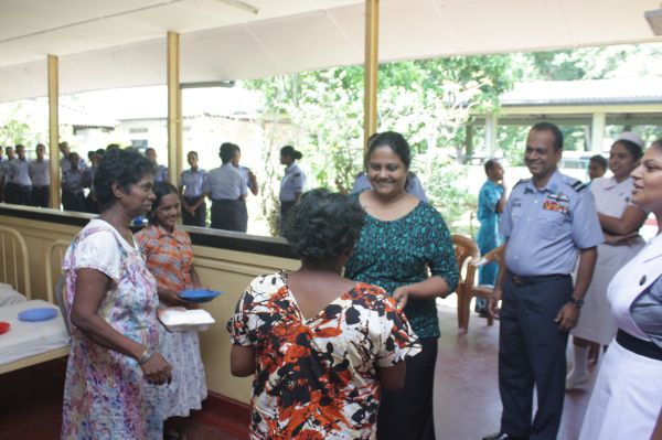 Visit to the Ward No 03 at Mulleriyawa Hospital