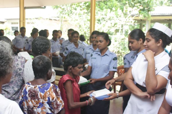 Visit to the Ward No 03 at Mulleriyawa Hospital