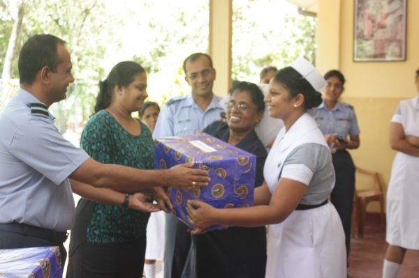 Visit to the Ward No 03 at Mulleriyawa Hospital