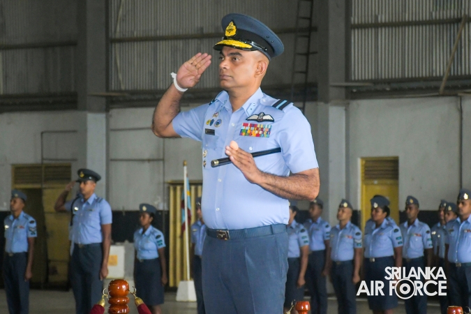 SLAF BASE VAVUNIYA MARKS 48TH ANNIVERSARY