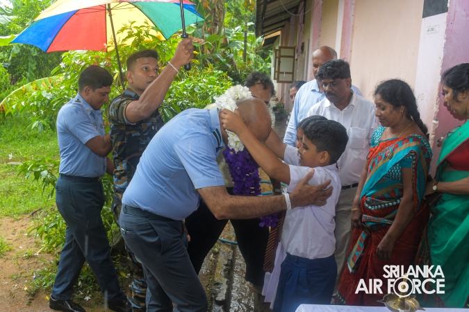 SLAF BASE VAVUNIYA MARKS 48TH ANNIVERSARY