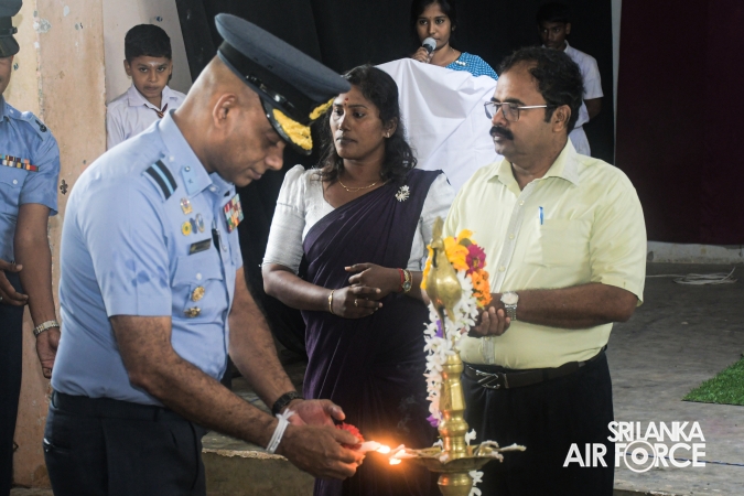 SLAF BASE VAVUNIYA MARKS 48TH ANNIVERSARY