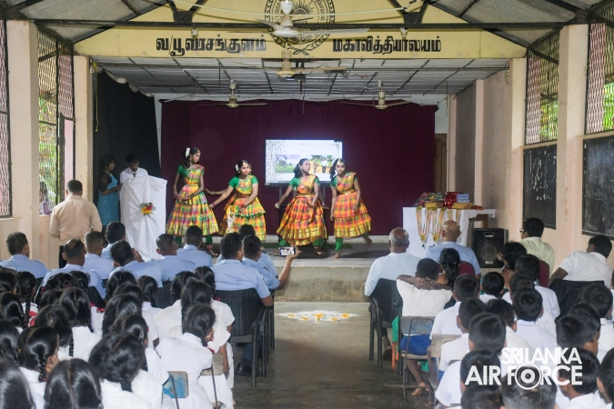 SLAF BASE VAVUNIYA MARKS 48TH ANNIVERSARY