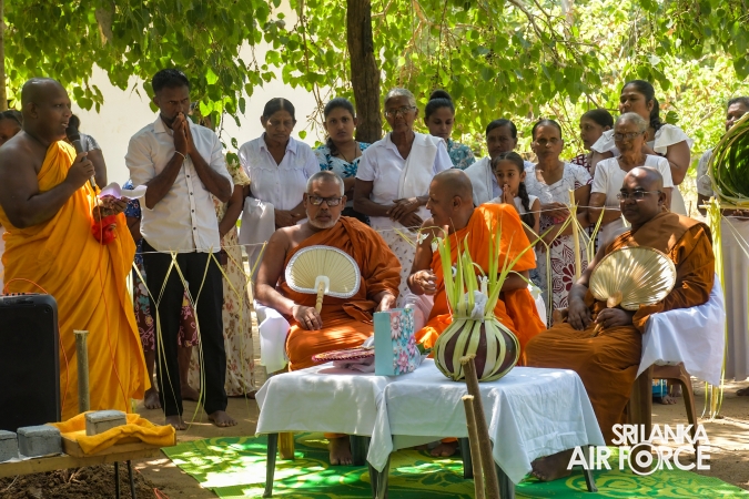 SLAF BASE VAVUNIYA MARKS 48TH ANNIVERSARY