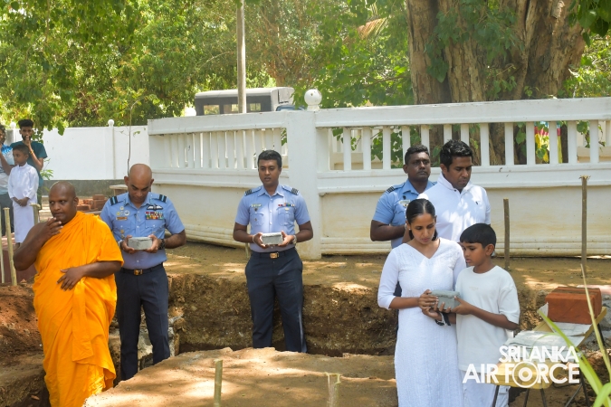SLAF BASE VAVUNIYA MARKS 48TH ANNIVERSARY