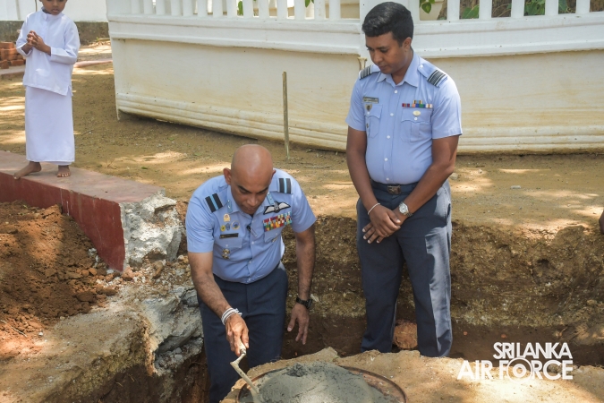 SLAF BASE VAVUNIYA MARKS 48TH ANNIVERSARY