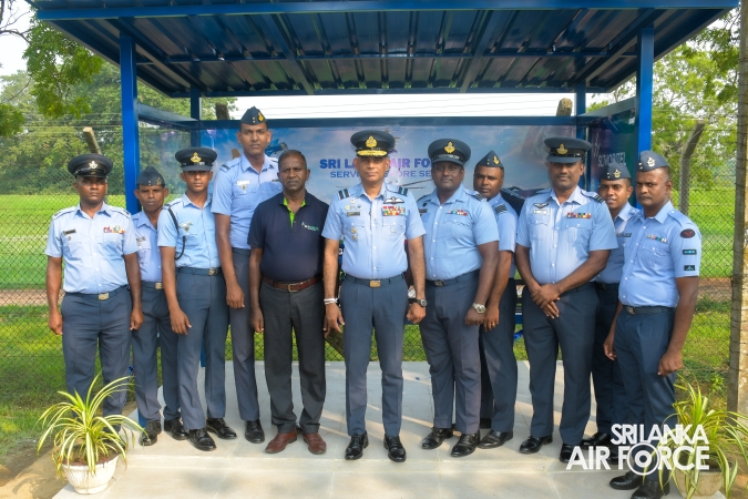 SLAF BASE VAVUNIYA MARKS 48TH ANNIVERSARY