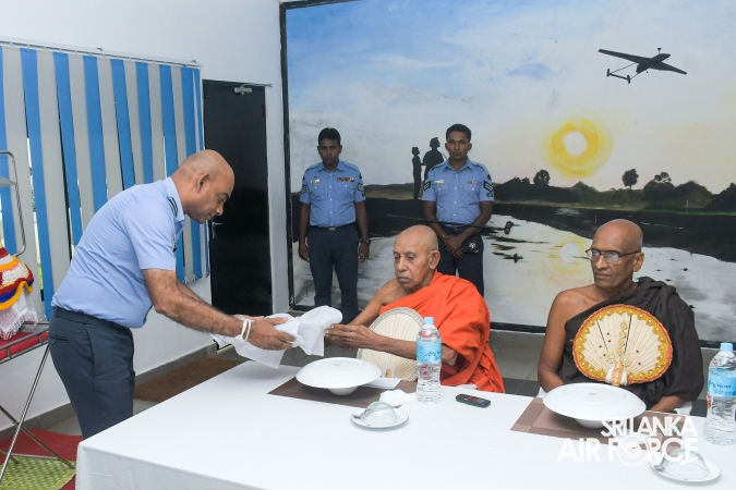 SLAF BASE VAVUNIYA MARKS 48TH ANNIVERSARY