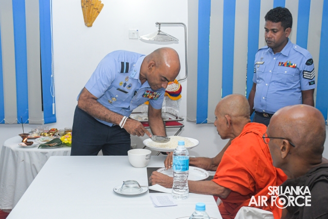 SLAF BASE VAVUNIYA MARKS 48TH ANNIVERSARY