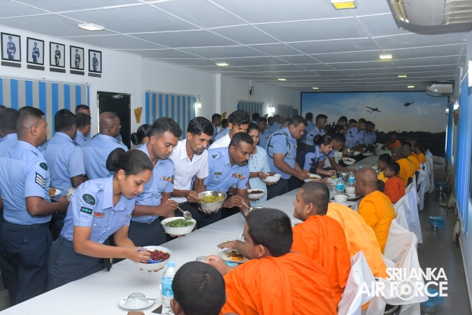 SLAF BASE VAVUNIYA MARKS 48TH ANNIVERSARY