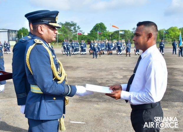 ANNUAL COMMANDER'S INSPECTION AT SLAF BASE VAVUNIYA