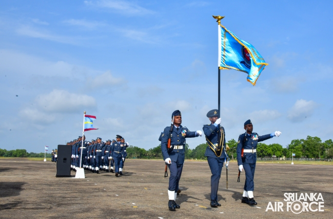 ANNUAL COMMANDER'S INSPECTION AT SLAF BASE VAVUNIYA