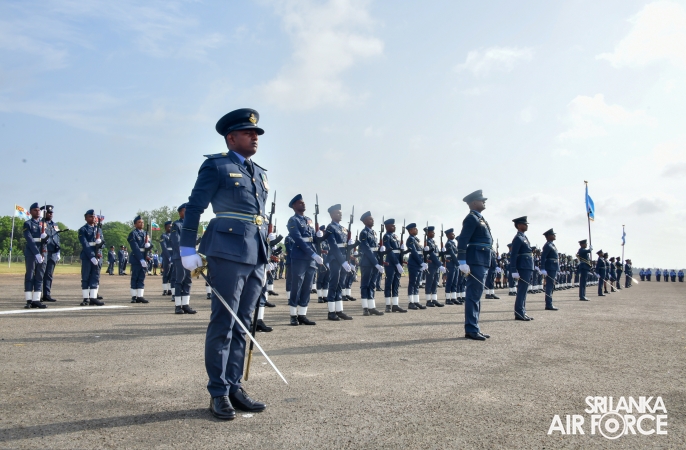 ANNUAL COMMANDER'S INSPECTION AT SLAF BASE VAVUNIYA