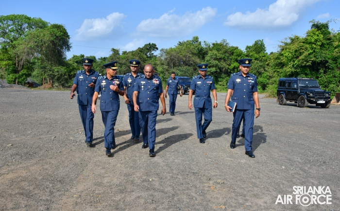 ANNUAL COMMANDER'S INSPECTION AT SLAF BASE VAVUNIYA