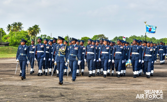 ANNUAL COMMANDER'S INSPECTION AT SLAF BASE VAVUNIYA