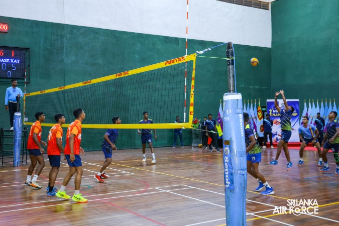 INTER-UNIT INDOOR AND BEACH VOLLEYBALL CHAMPIONSHIP 2026 CONCLUDES AT SLAF BASE KATUNAYAKE